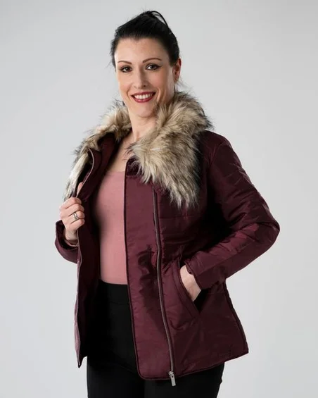 Giacca in pelle da donna