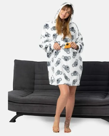 Felpe oversize senza cappuccio da donna
