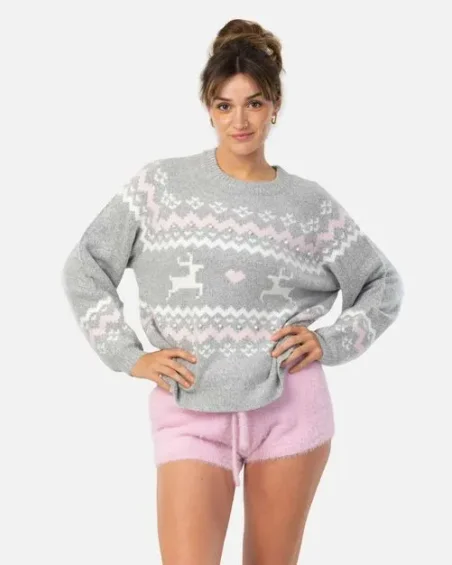 Pullover di lana da donna