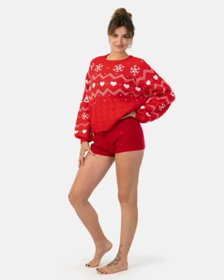 Pullover di lana da donna