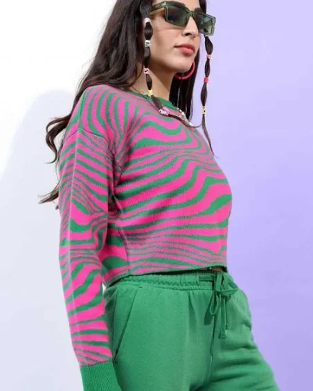 Pullover di lana da donna