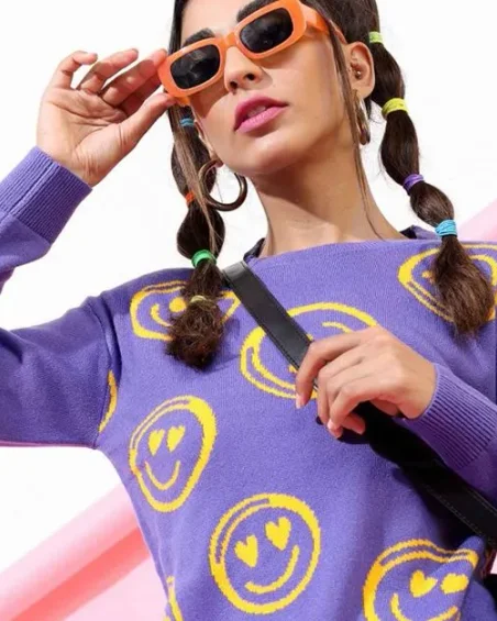Pullover di lana da donna