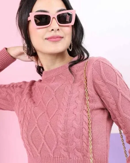 Pullover di lana da donna
