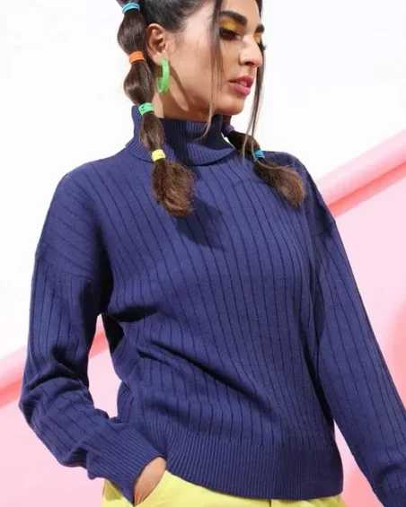 Pullover di lana da donna