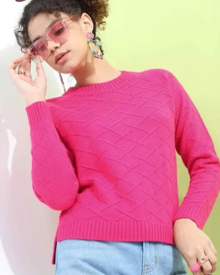 Pullover di lana da donna