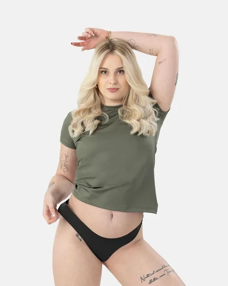 Slip brasiliano in nylon ed elastan