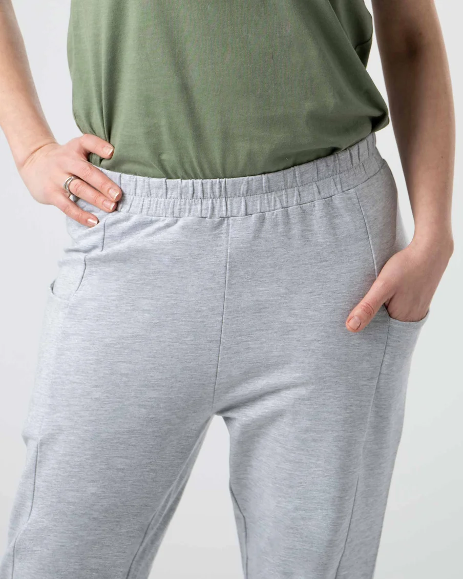 Image 4 of - ladiestrouserltgrey5jpg