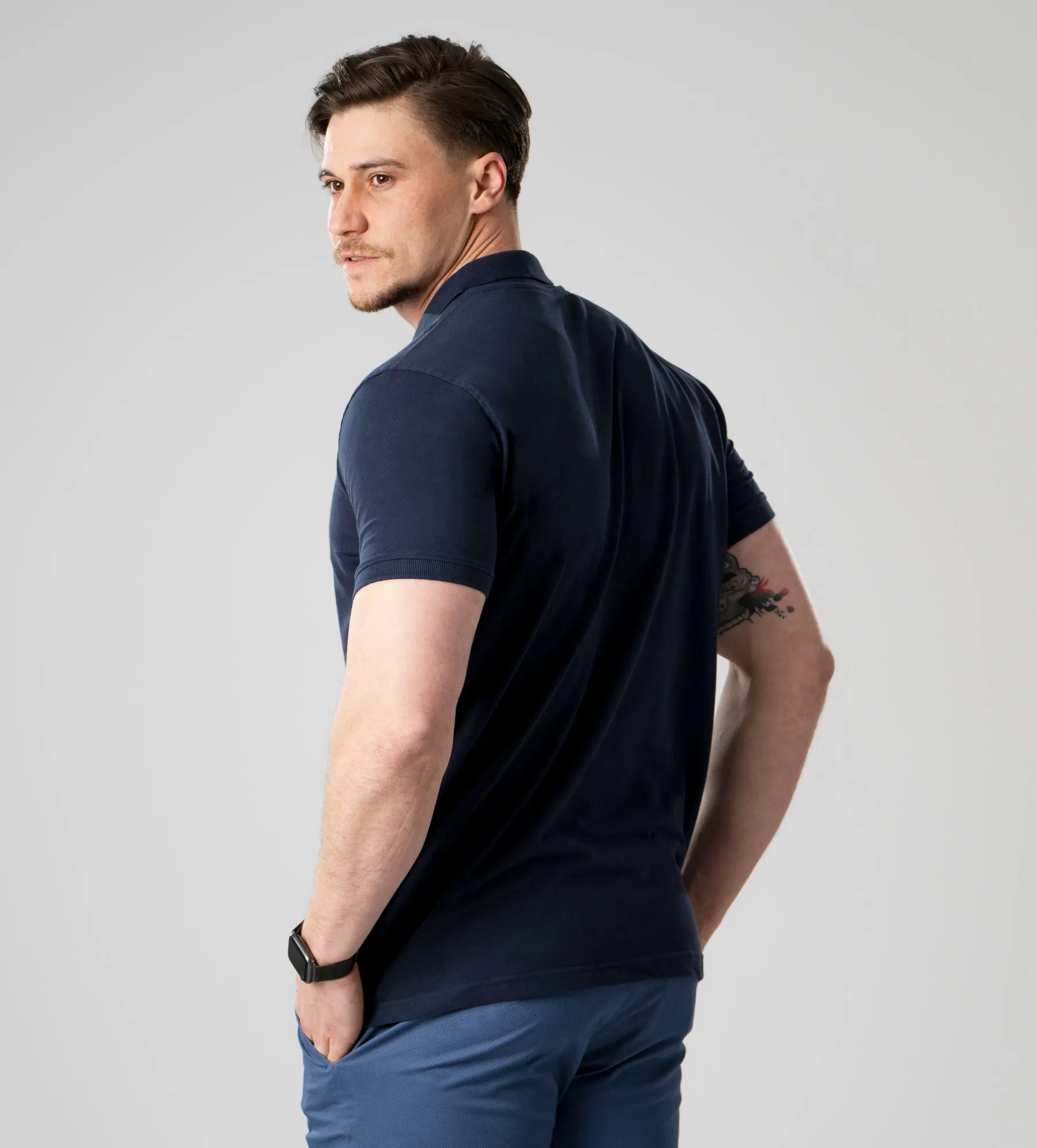 Manica corta polo da uomo Confezione da 2