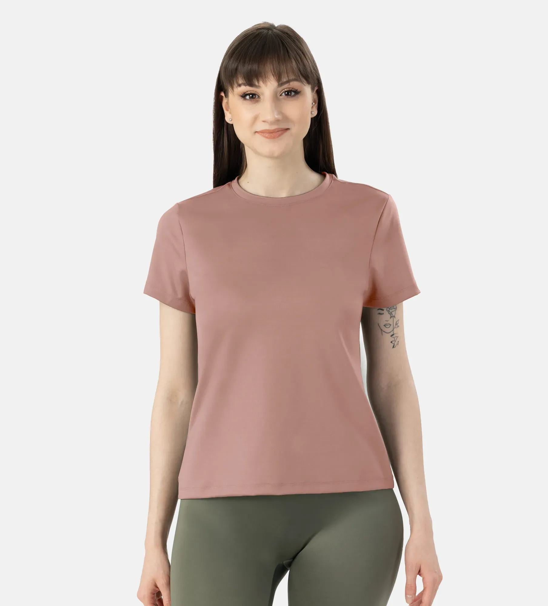T-shirt second-skin in nylon ed elastane