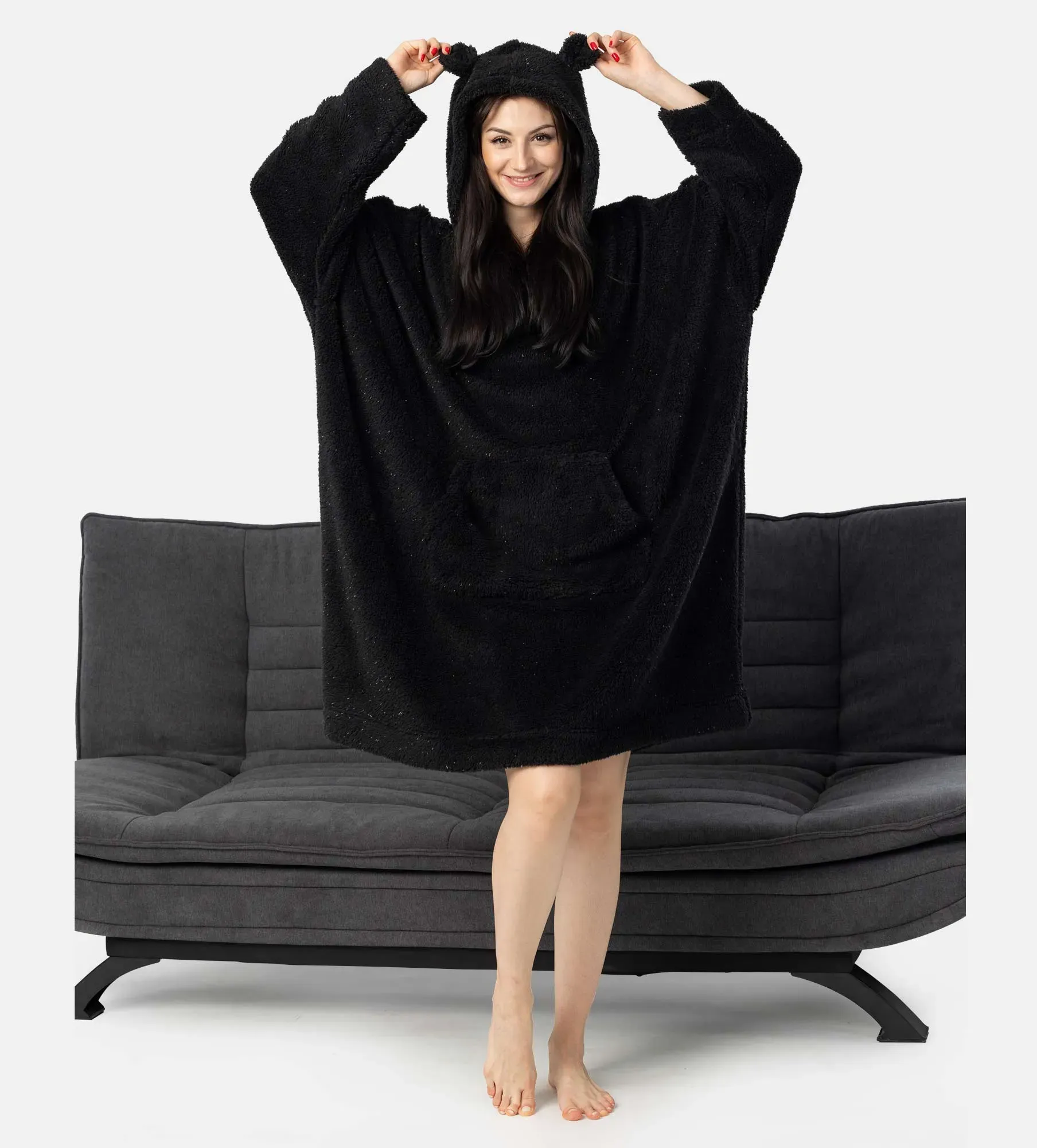 Felpe oversize senza cappuccio da donna