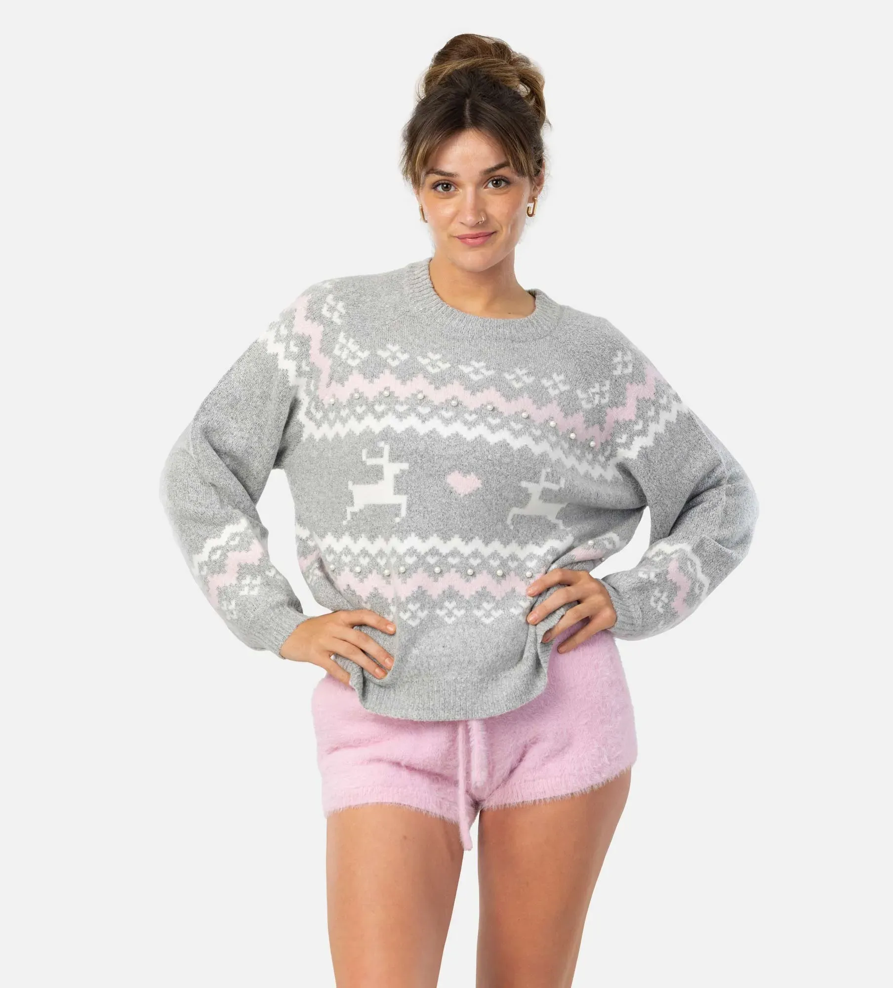 Pullover di lana da donna