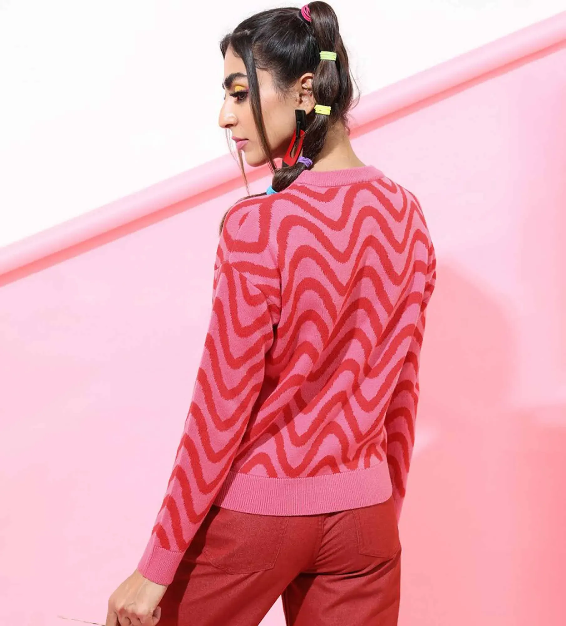 Pullover di lana da donna