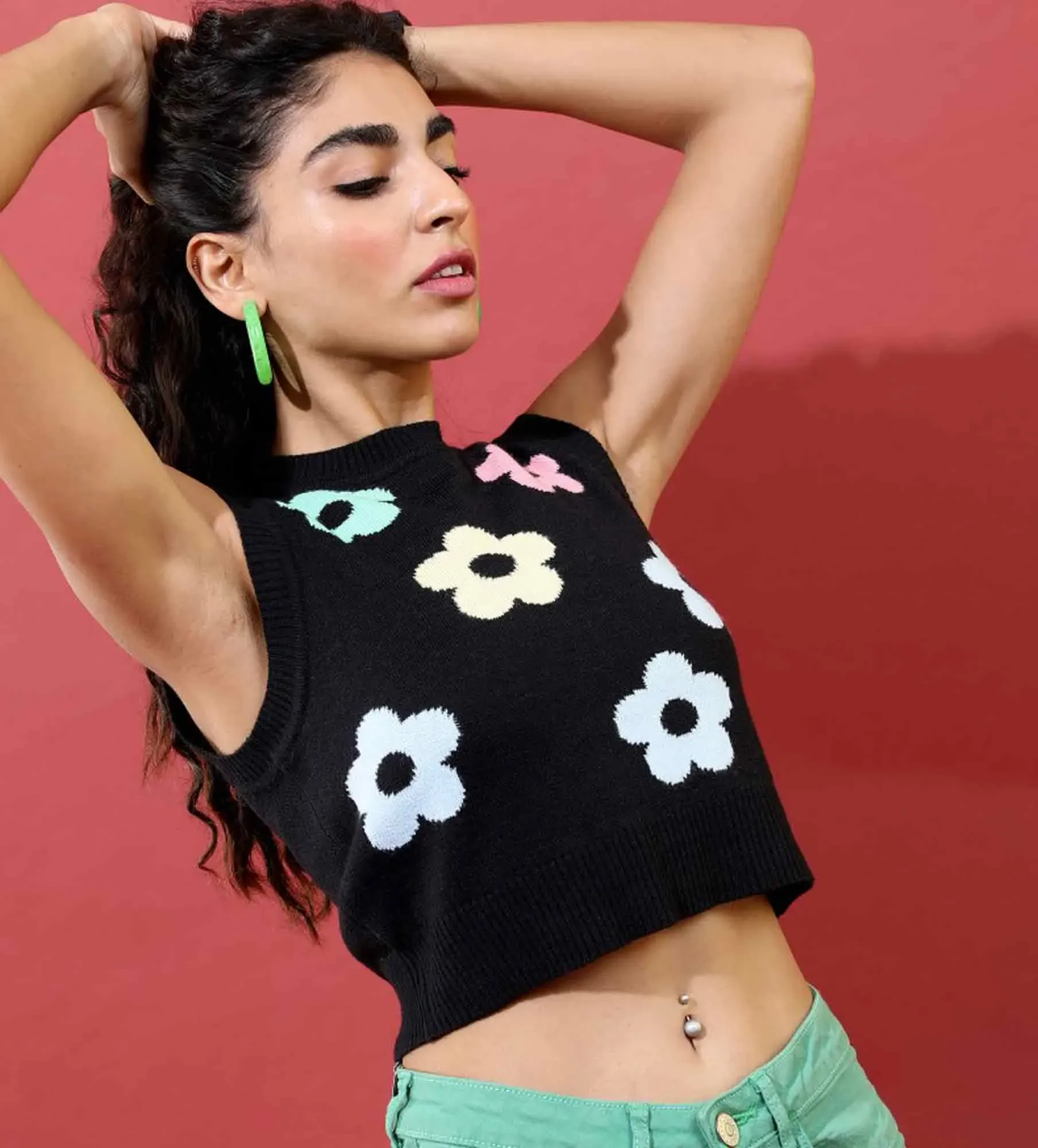 Pullover di lana da donna