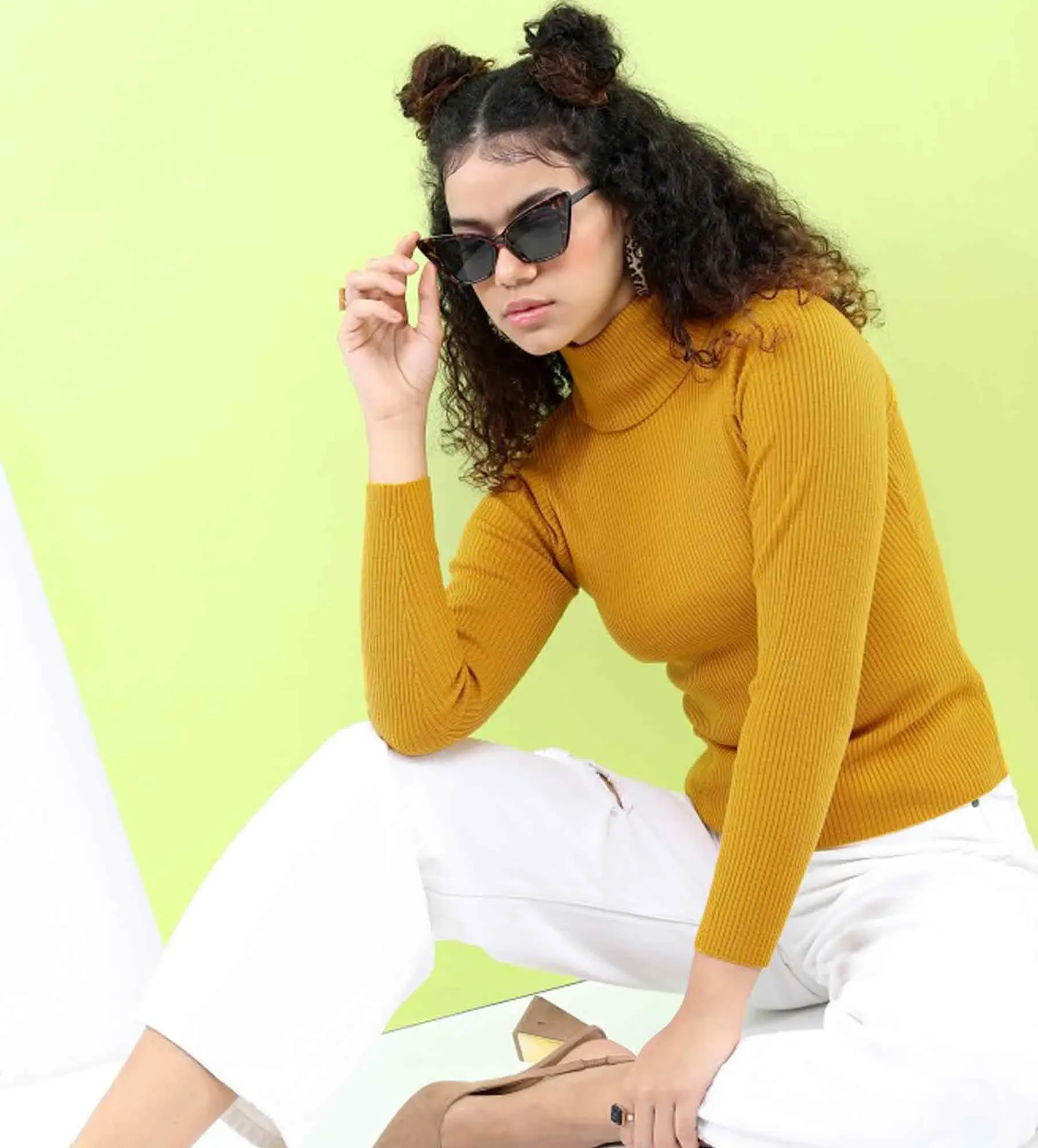 Pullover di lana da donna