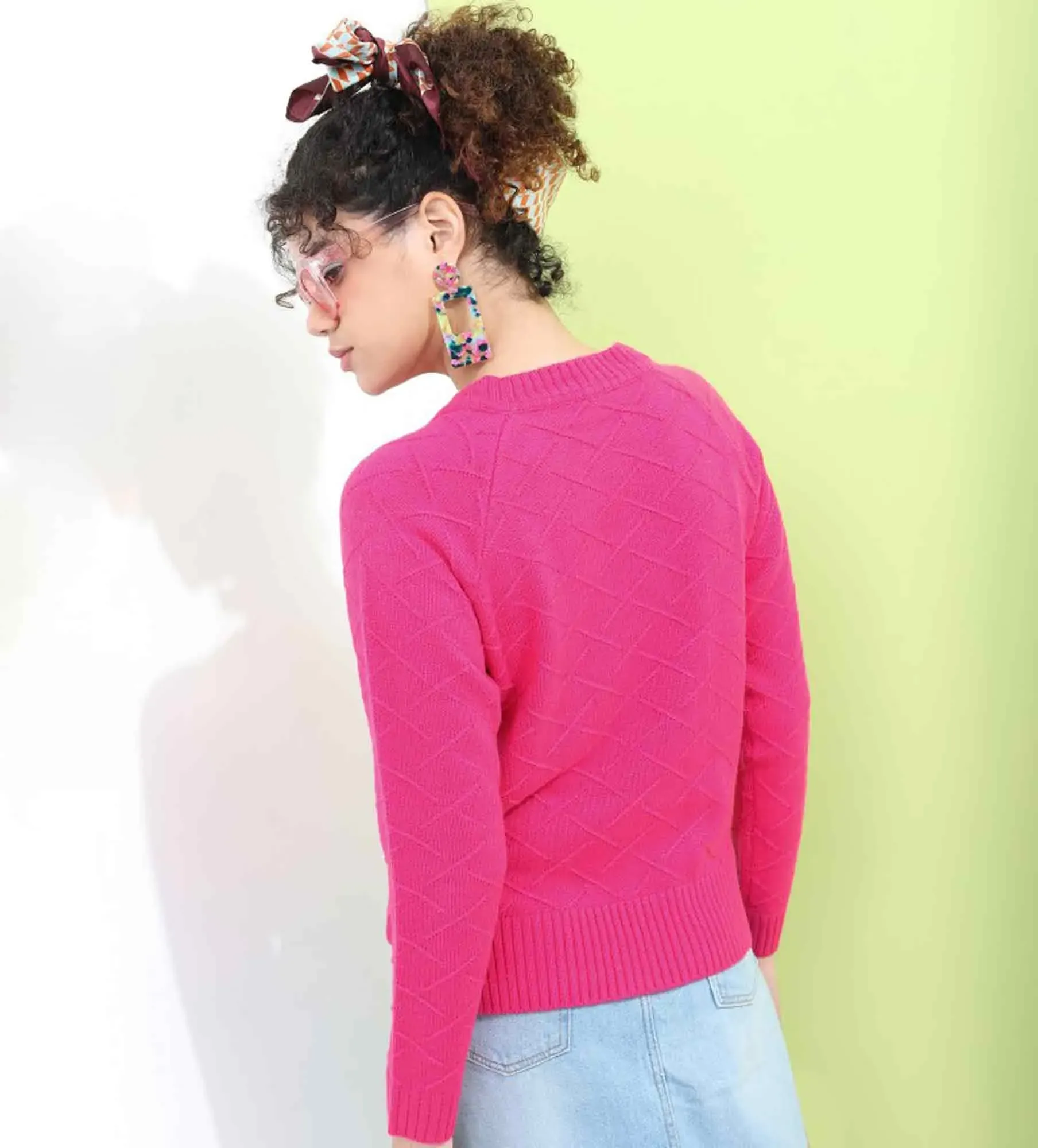 Pullover di lana da donna