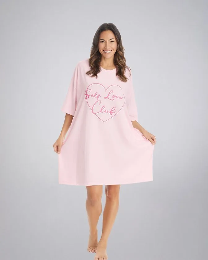T-shirt oversize da notte per donna