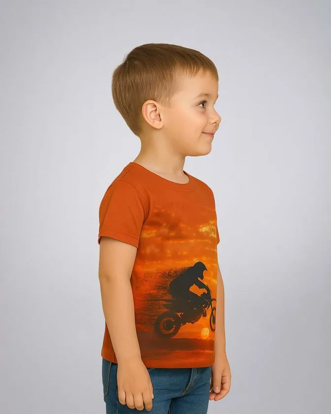 T-shirt stampata per ragazzi