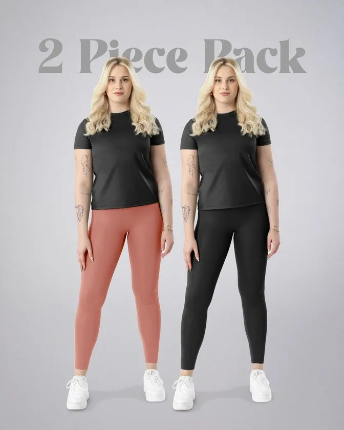 Leggings da donna - Confezione da 2