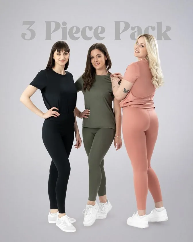 Leggings da donna - Confezione da 3