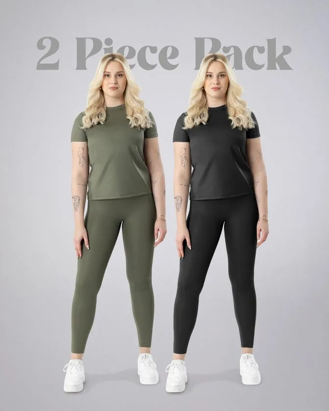 Leggings da donna - Pack of 2
