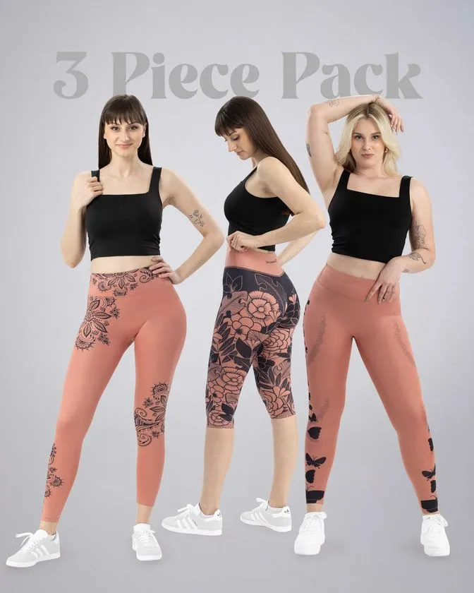 Leggings da donna - Confezione da 3