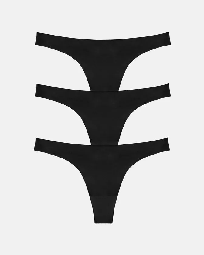 Slip brasiliano in nylon ed elastan – Confezione da 3