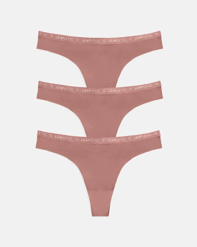 Slip brasiliano in nylon ed elastan – Confezione da 3