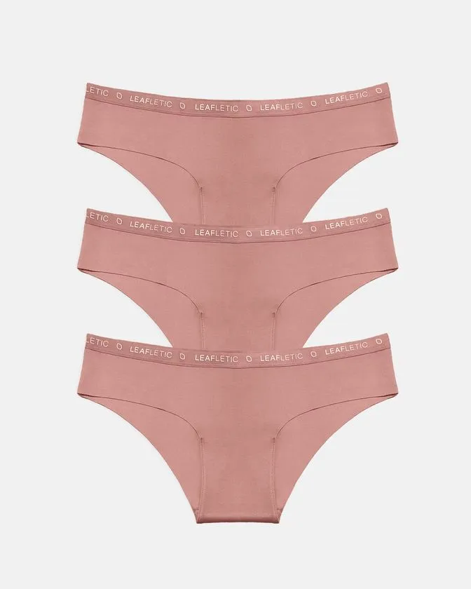 Slip hipster da donna in nylon ed elastan - Confezione da 3