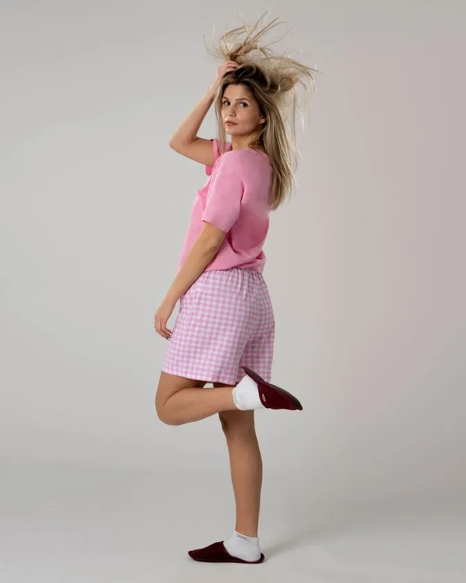 Set da notte donna – Maglietta a maniche corte e pantaloncini