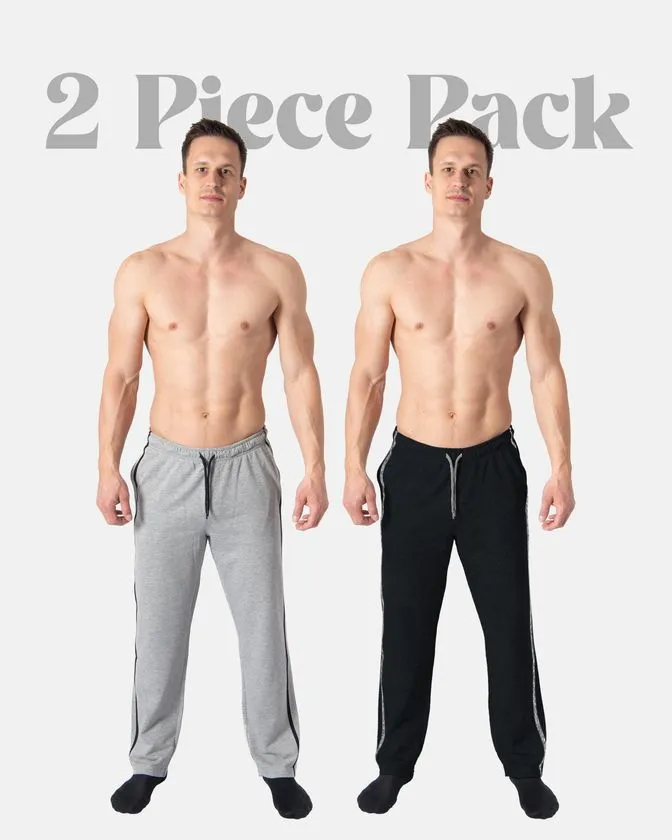 Pantaloni loungewear da uomo - Confezione da 2
