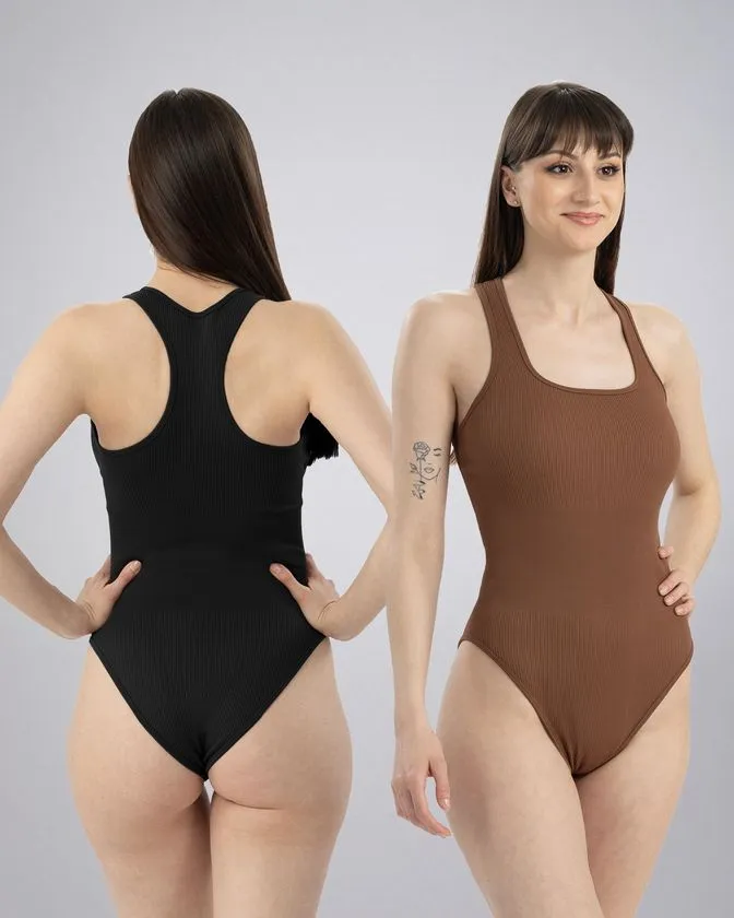 Body contenitivo da donna - Confezione da 2