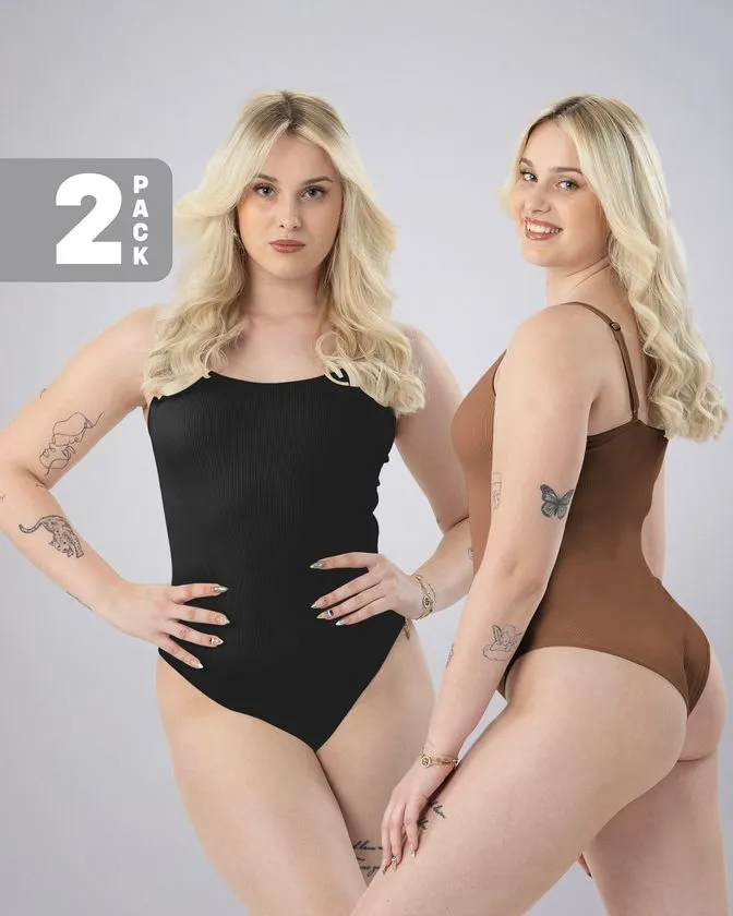 Body contenitivo da donna - Confezione da 2