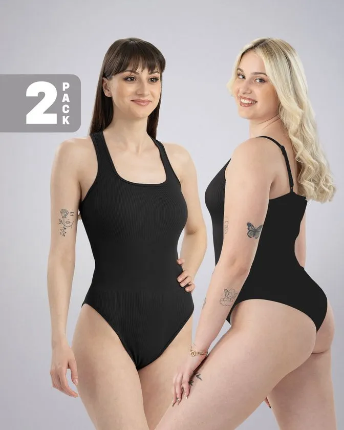Body contenitivo da donna - Confezione da 2